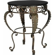 Safavieh Karen Side Table, Dark Brown