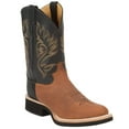 thumbnail image 2 of Justin Boots Mens Paluxy Embroidered Round Toe Cowboy  Mid Calf Boots, 2 of 5
