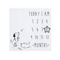 thumbnail image 3 of Modern Moments by Gerber Baby Boy Milestone Blanket & Frame Set, 2-Piece, White Puppies, 3 of 6