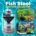 thumbnail image 1 of Fish Stool Suction Collector for Fish Tank Automatic Fish Fecal Filter Increase Oxygen & Cleaning Aquarium 16*9cm, 1 of 4