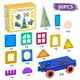 thumbnail image 5 of Set de construcción magnético TEMI Magnetic Tiles, 80 piezas, para niños a partir de 3 años, 5 of 5