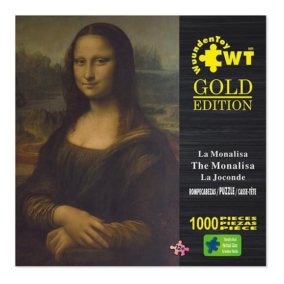 Rompecabezas Wuundentoy La Monalisa 1000 piezas