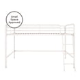 thumbnail image 3 of DHP Jett Junior Twin Metal Loft Bed, Off White, 3 of 10