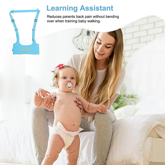 Niceauty Blue Handheld Blet Walking Harness with Soft Durable Cotton Protective Belt