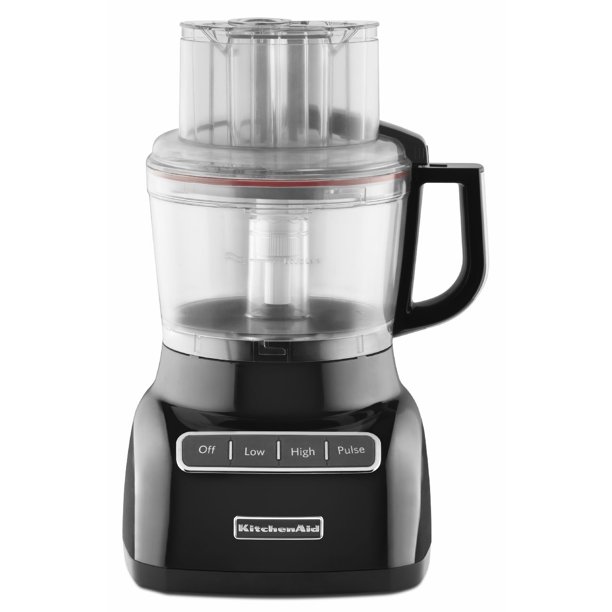 KitchenAid KFP0922OB 9 Cup Food Processor with ExactSlice System, Onyx
