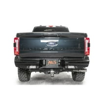 Fab Fours FS23-T5950-1 Black Steel Rear Bumper fits 2023 Ford F-350 Super Duty