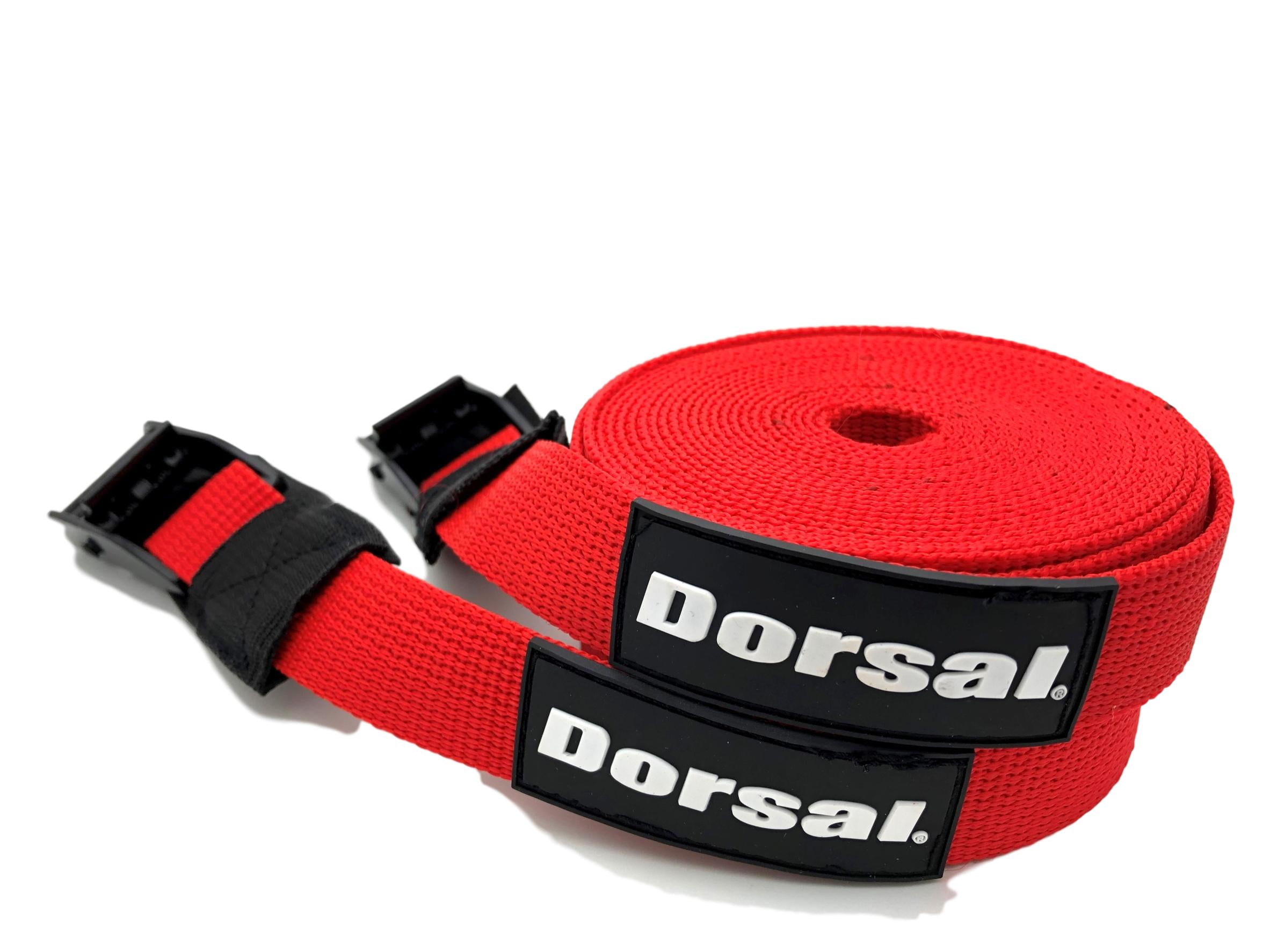DORSAL Surfboard Kayak SUP Surf Roof Rack Tie Down Straps 15 FT (2
