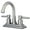 Brushed Nickel, variant on Kingston Brass KS8660DL Concord 4 in. Centerset Bathroom Faucet, Matte Black