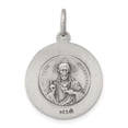 thumbnail image 5 of FJC Finejewelers Sterling Silver Queen Of The Holy Scapular Medal Pendant Necklace - Chain Included, 5 of 5