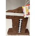 thumbnail image 2 of APINATA4U 20" Tall Number One Brown Football Theme Pinata, 2 of 2