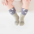 thumbnail image 6 of Toddler Non Slip Crew Socks Anti Skid for Baby Little Boys Girls Kids, 6 of 6