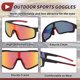 thumbnail image 5 of 1 Set de Gafas de Motociclismo Antideslumbrantes Tri-Acetato de Celulosa UV400 Gafas de Sol para Deportes al Aire Libre para Motocross, Moto de Tierra, ATV Lente Roja Marco Negro y Rojo, 5 of 6