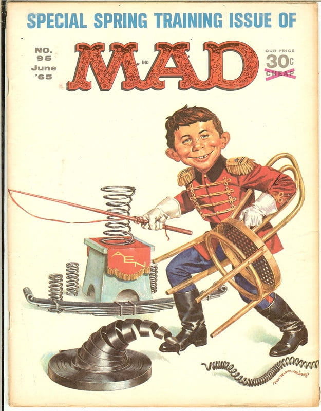 MAD Magazine Vintage #95 June 1965