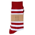 thumbnail image 3 of Red and White Striped Socks, 3 of 4