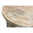 thumbnail image 5 of Jenna Round End Table with Shelves in Coastal Natural Solid Wood, 5 of 8