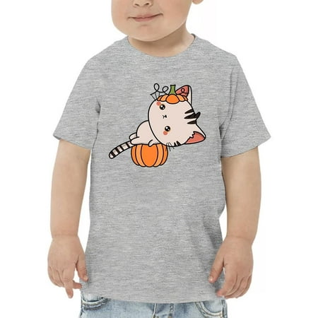 

Cute Kittyboo In Pumpkin Costume T-Shirt Toddler -Image by Shutterstock 5 Toddler