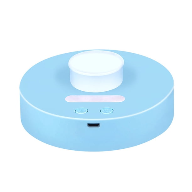 Naiovety Humidificador de botella de agua, humidificador de 40ml, difusor de aire nebulizado, estudio de viaje, generador de niebla de plástico Humidificadores Azul