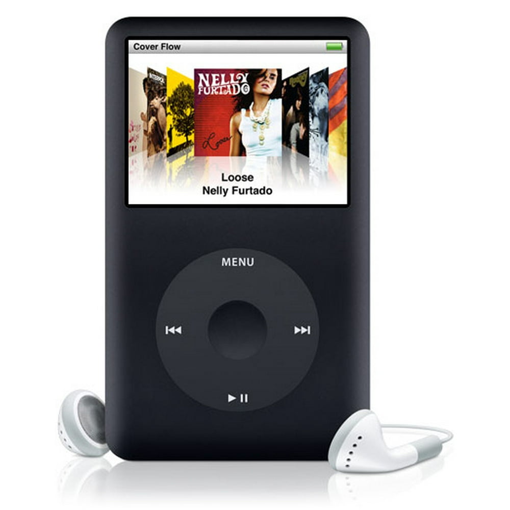 Apple 6th Generation iPod Classic 160GB Black, Pre-owned, Excellent