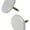 White, variant on The Hillman Group 122678 40PC Blue Thumb TACK,