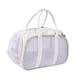 thumbnail image 1 of Bolsa de viaje para mascotas, bolsa transportadora para gatos, cómoda, transpirable, para exteriores, suministros para mascotas, bolsa transportadora para cachorros, perros 44x23x28cm, 1 of 8