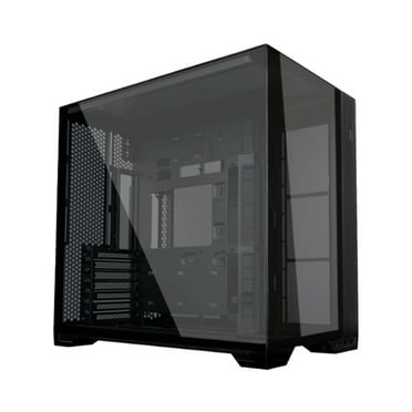 Lian-Li O11 Vision Compact Tempered Glass ATX Mid Tower Computer Case, Black