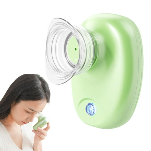 Mist Spray Steamer - Double Adjustable Portable Facial Sprayer - Gentle Moistening Device for Home, Travel & Studio Use, Hydrating for All Skin Types