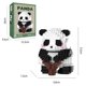 thumbnail image 1 of Bloques de construcción de Panda gigante chino, flores creativas, rompecabezas lindo ensamblado, regalo de cumpleaños para niños, juguete informal, 1 of 3