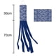 thumbnail image 1 of Calcetines De Viento Manga de viento de carpa impermeable de 100 cm, bandera de Koinobori colgante japonesa, decoración de jardín (F) Ndcxsfigh Libre de BPA, 1 of 7
