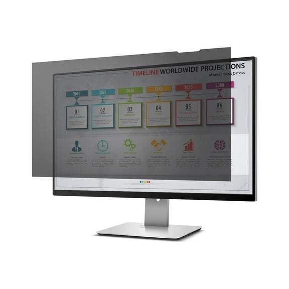 Rocstor Privacyview Privacy Screen Filter Black Glossy Matte