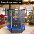 thumbnail image 3 of SGACAI Mini trampolín de salto de 55 pulgadas con red protectora de seguridad, tamaño A4 γ^ : ⭐■, 3 of 6
