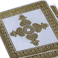 thumbnail image 3 of Wedding Cocktail Napkins Gold Foil,Dessert Disposable Beverage Paper Napkins for Wedding Shower, 3 of 5