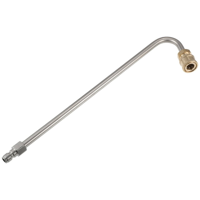 Varilla de extensión para lavadora a presión Unique Bargains para coche, motocicleta, bicicleta, forma J, conexión rápida de 1/4 de pulgada, 35 cm, 1 pieza