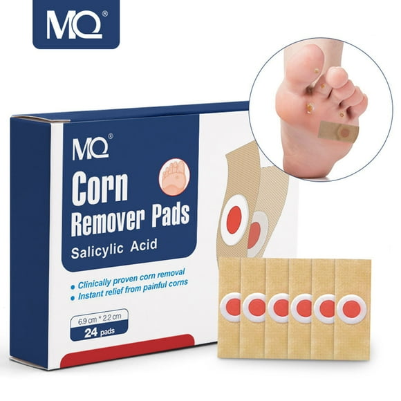 Vadktai 24 Pcs Corn Removers for Toe, Corn Remover, Corn Removers for Feet and Foot Corn Removers Corn Pads for Foot Corn Plasters for Feet