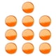 thumbnail image 1 of 10 almohadillas para tacos de billar, 0,43 pulgadas, acrílico profesional, repuesto para competición naranja, 1 of 9