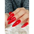thumbnail image 4 of Ongles Stiletto Extra Longs Pointus Rouges Faux Ongles Stilettos Pressés pour Doigts Couverture Complète avec Autocollant de Colle, 4 of 4