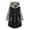 Black, variant on Babysbule Women's Tops, Jackets& Coat Fashion Women Button Coat Patchworl Tops Hooded Pullover Loose Sweater Blouse Plus Size