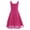 Rose, variant on MSemis Kids Sleeveless Knotted Waist Ruched Flower Dress