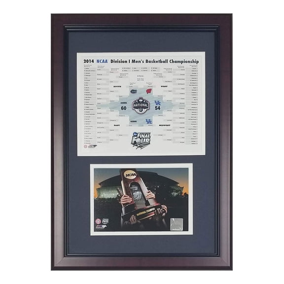 2014 NCAA Men's Basketball Championship 12"x18" Deluxe Photo Frame