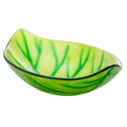 Green Leaf Shaped Vessel Sink