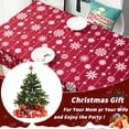 thumbnail image 5 of Table Cloth for Holiday Decor, Spillproof Anti-Scratch Durable Tablecloths Pattern for Party, Family Gatherings,Christmas Dinner,, 5 of 5