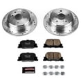 thumbnail image 3 of PowerStop Rear Z23 Evolution Sport Carbon-Fiber Ceramic Brake Pad and Drilled & Slotted Rotor Kit Fits: LEXUS TOYOTA Select Models K1084, 3 of 10