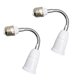 thumbnail image 2 of 2pcs Light Bulb Holder E27 Flexible Extension Adapter Light Bulb Screw Socket Converter, 2 of 5