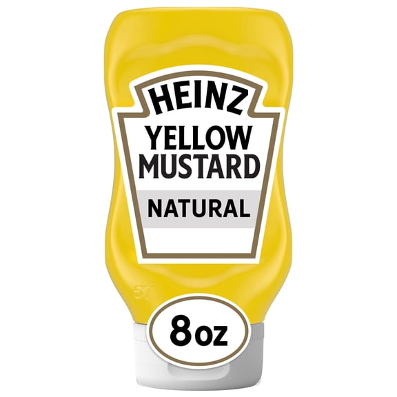 Heinz Yellow Mustard, 8 oz Bottle