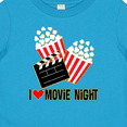 thumbnail image 4 of Inktastic I Love Movie Night Boys or Girls Baby T-Shirt, 4 of 5