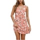 thumbnail image 1 of Vestido Corto de Verano Casual de Moda Impreso Cuello Redondo Bolsillo sin Mangas de las Mujeres, Vestido Casual para Diario, 1 of 9