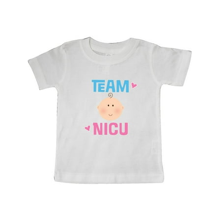 

Inktastic Team NICU Cute Baby Clothes Gift Baby Boy or Baby Girl T-Shirt