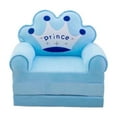 thumbnail image 1 of Sillón de sofá para niños plegables dibujos animados muebles para niños cómodos, silla plegable, silla para niños pequeños plegables para la sala de Azul, 1 of 8
