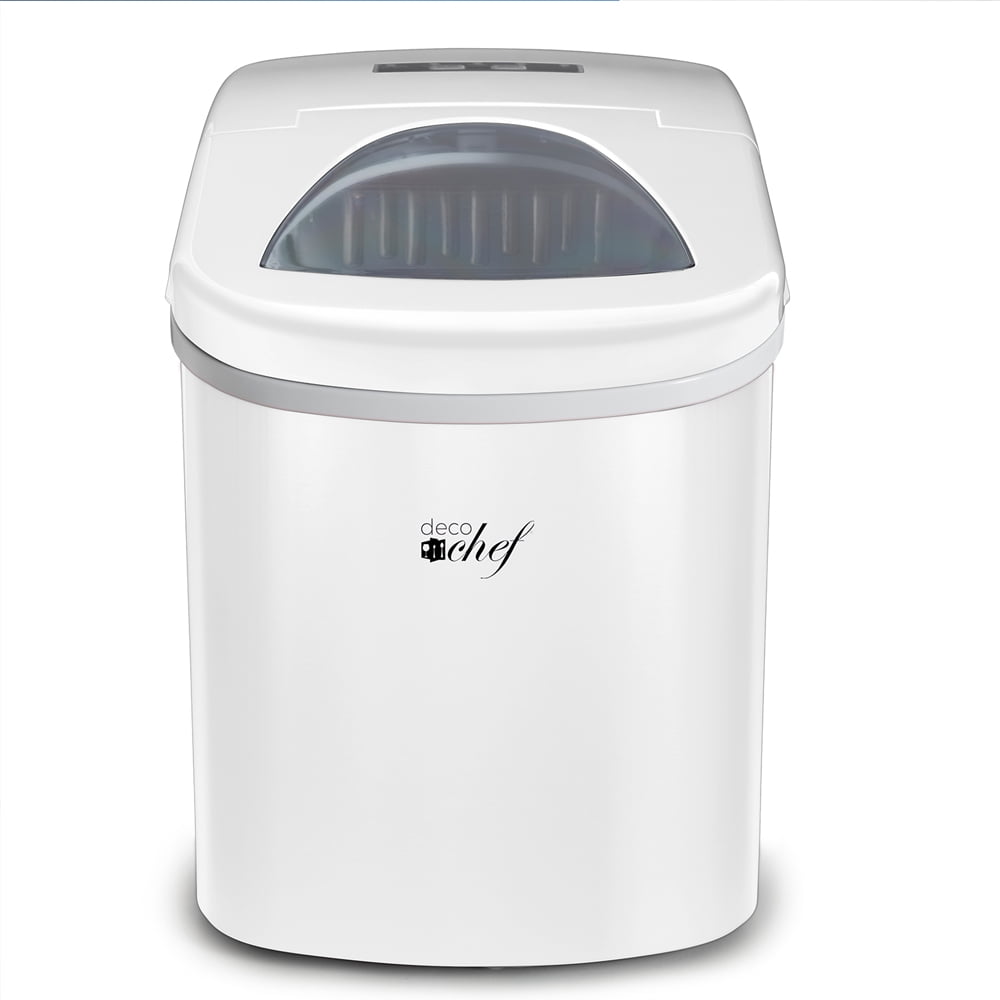 Restored Deco Chef IMWHT Compact Electric Ice Maker White (Refurbished)
