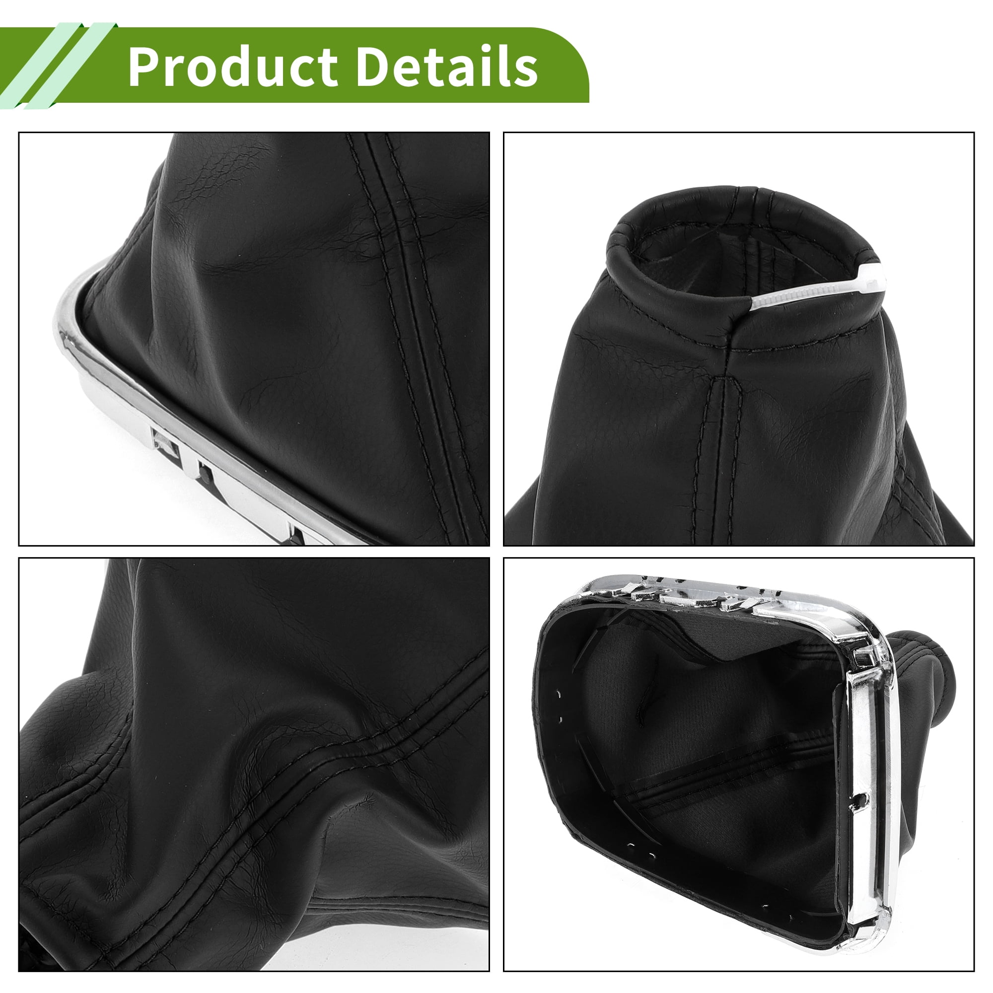 Unique Bargains Gear Shift Stick Gaiter for Chevrolet Cruze 2008-2012 Black Cover