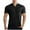 Black, variant on ohmzyzo Mens Short Sleeve Muscle T Shirt Slim Fit V-Neck Casual Summer Shirt Gym Workout Athletic Tee